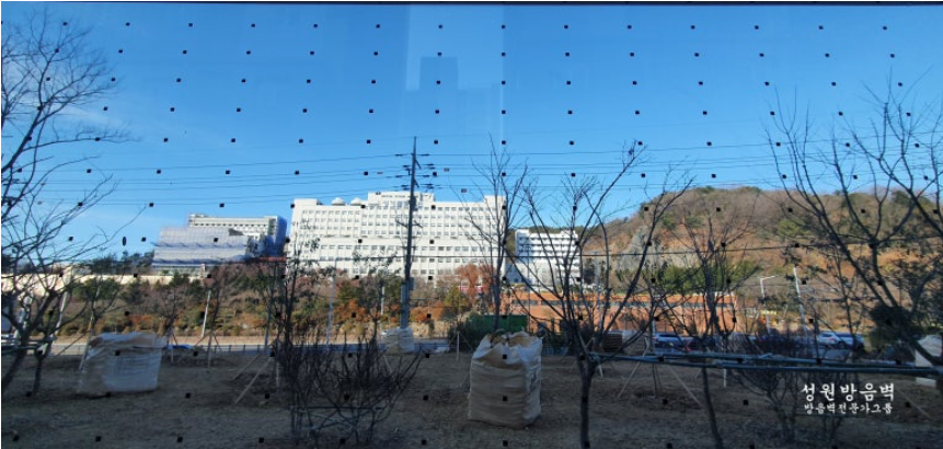 순천-복성지구-투명방음벽 설치 사례