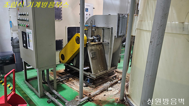 2기존방음시설철거후 기기설비 사진